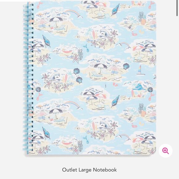 Vera Bradley Other - Vera Bradley Large Notebook Beach Treasures NWT